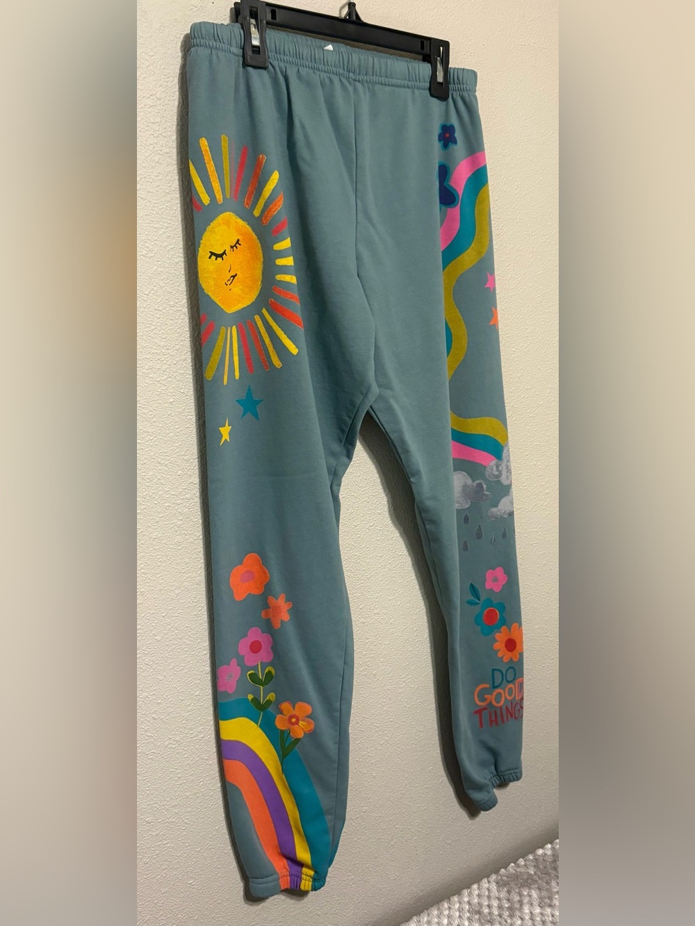 NATURAL LIFE Light Teal Joggers/ Sweatpants